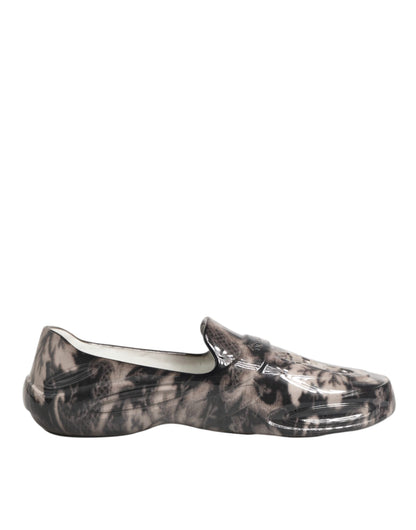 Multicolor Rubber Low Top Men Sneakers Shoes