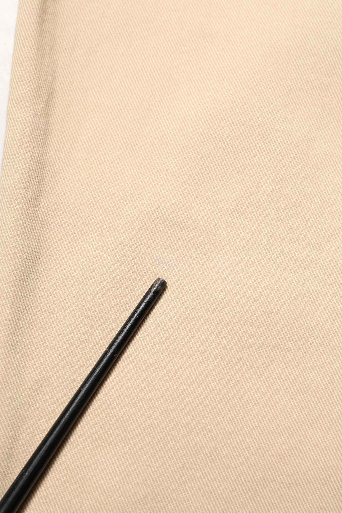 Beige Cotton Skinny Regular Men Denim Jeans