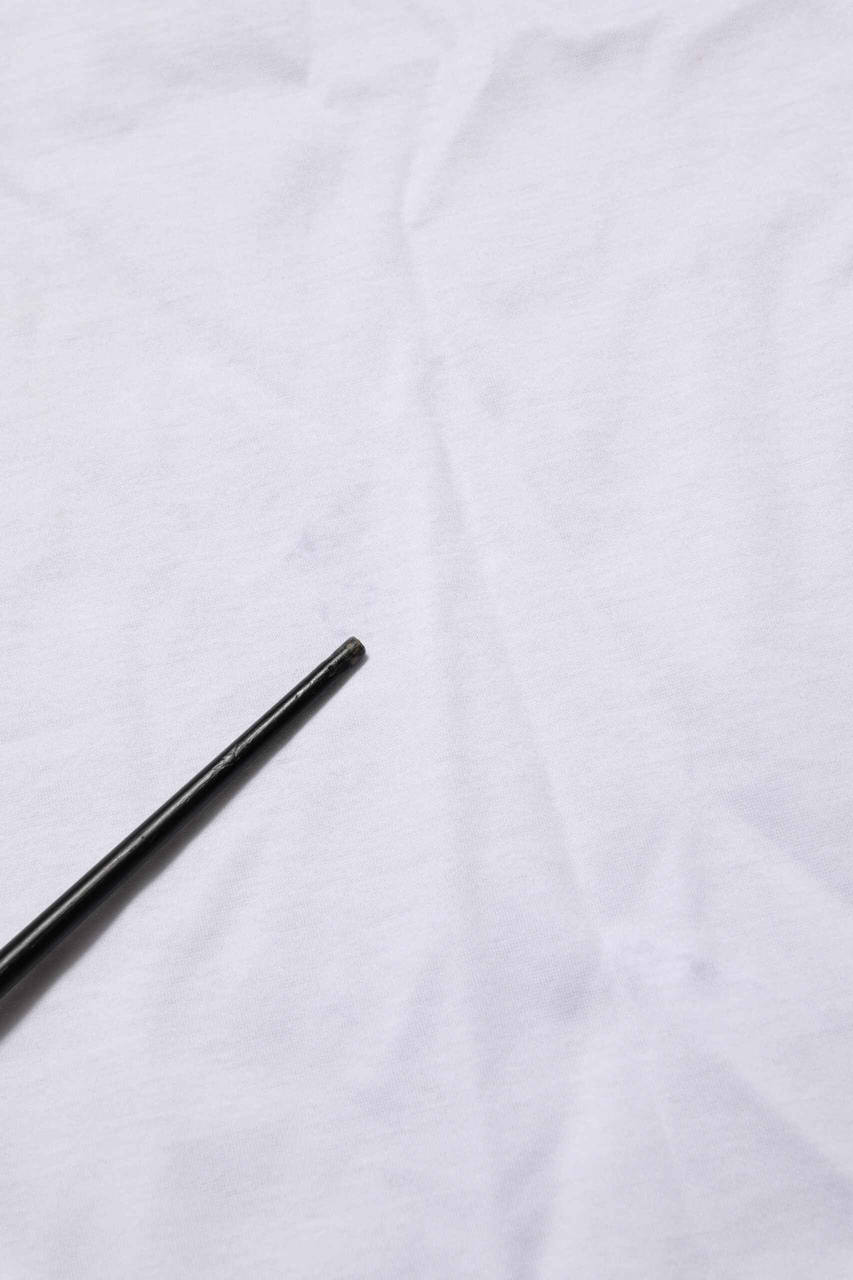 White Cotton Crew Neck Underwear Tee T-shirt