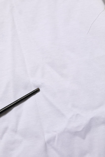 White Cotton Crew Neck Underwear Tee T-shirt