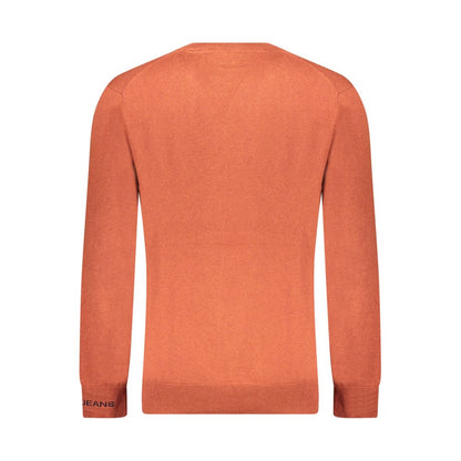 Marrone Cotton Men Sweater