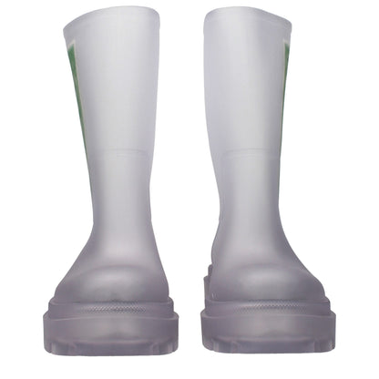 Transparent Pvc Ankle Boots
