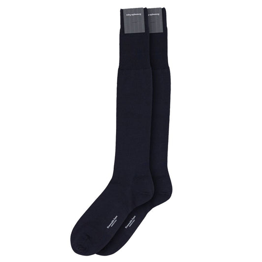 Blue Wool Socks