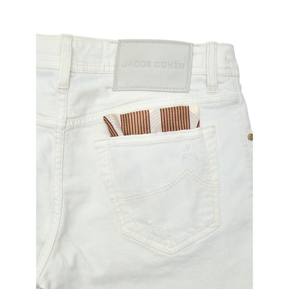 Blue Cotton Skinny Jeans