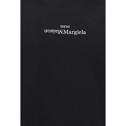 Black Cotton Sweatshirt