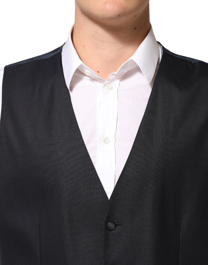 Dark Blue MARTINI 2 Buttons Suit 3 Piece Suit