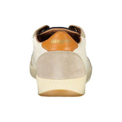 White Leather Men Sneaker