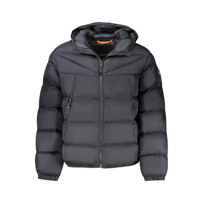 Black Poliammide Men's Jacket