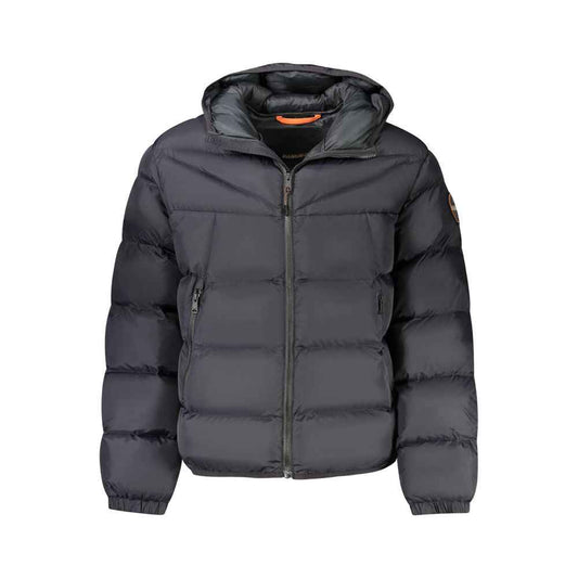 Black Poliammide Men's Jacket