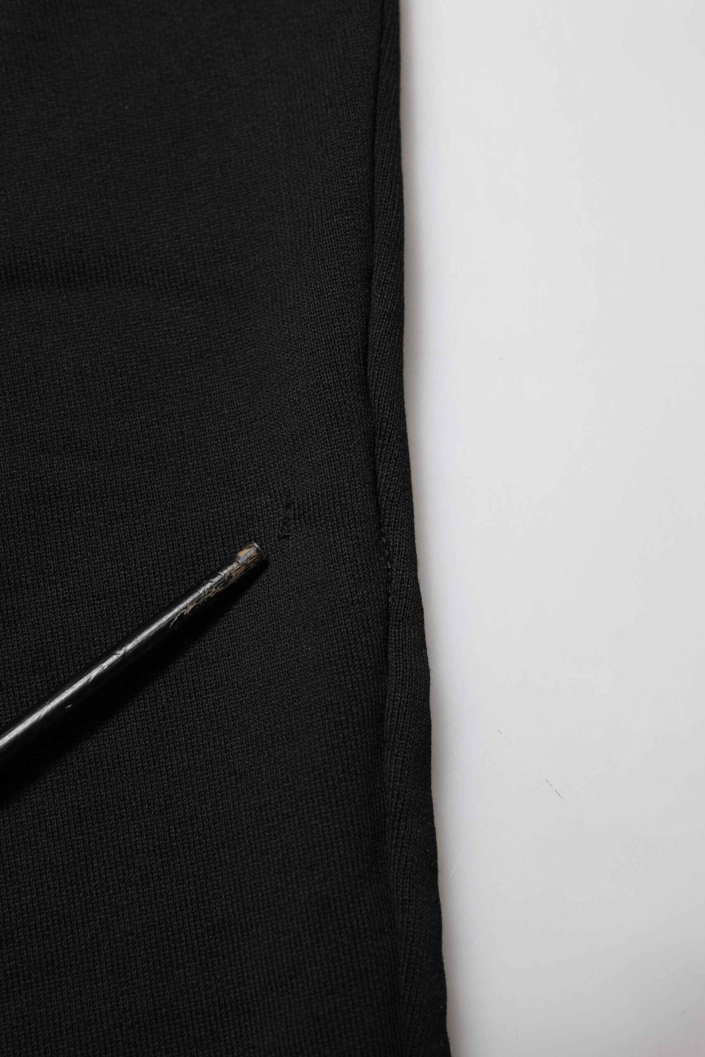 Black DG Logo Cotton Jogger Sweatpants Pants