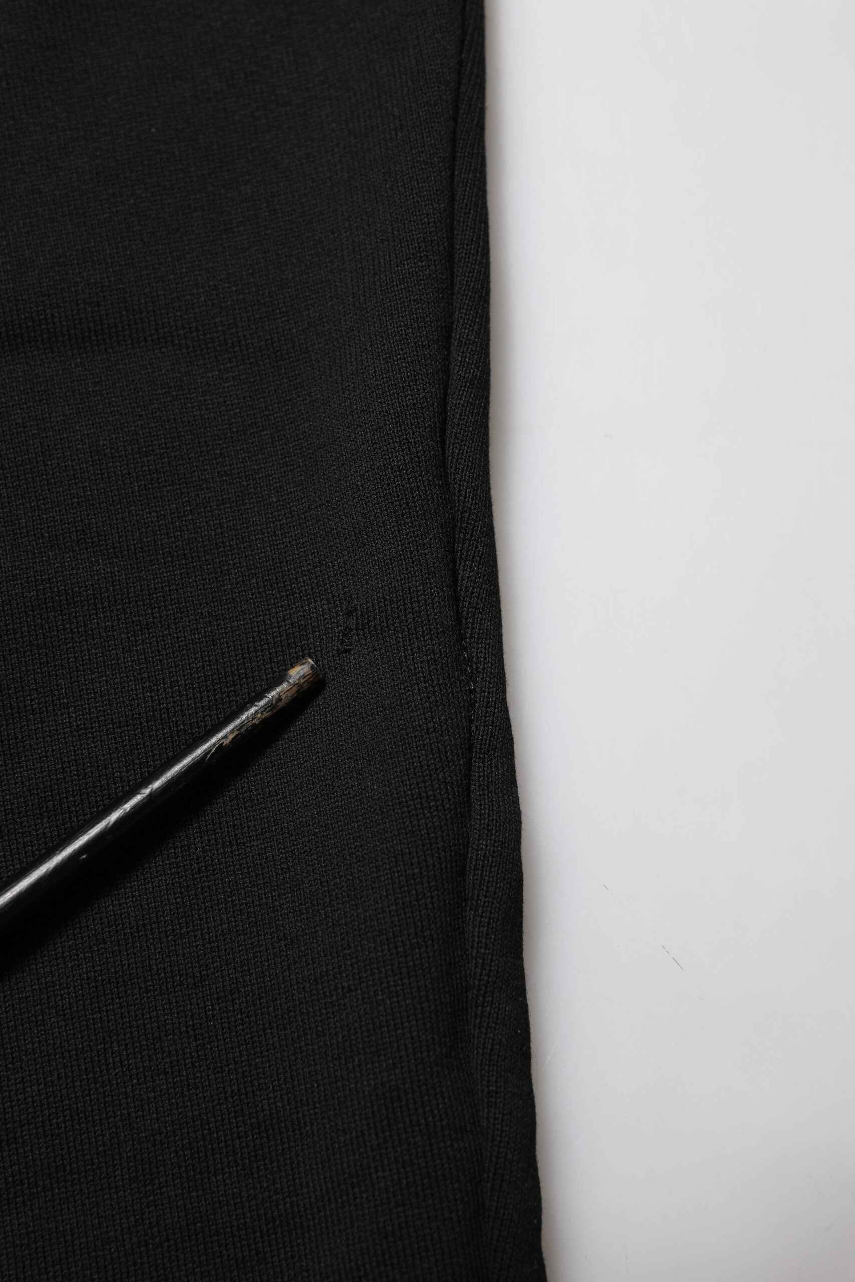 Black DG Logo Cotton Jogger Sweatpants Pants