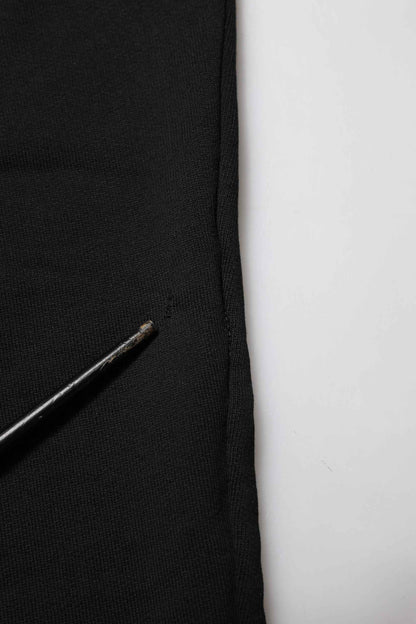 Black DG Logo Cotton Jogger Sweatpants Pants