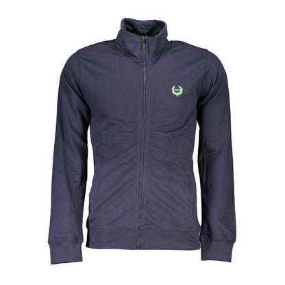 Blue Cotton Men's Sweatshirt