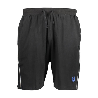 Black Cotton Men's Sweatpant