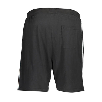 Black Cotton Men's Sweatpant