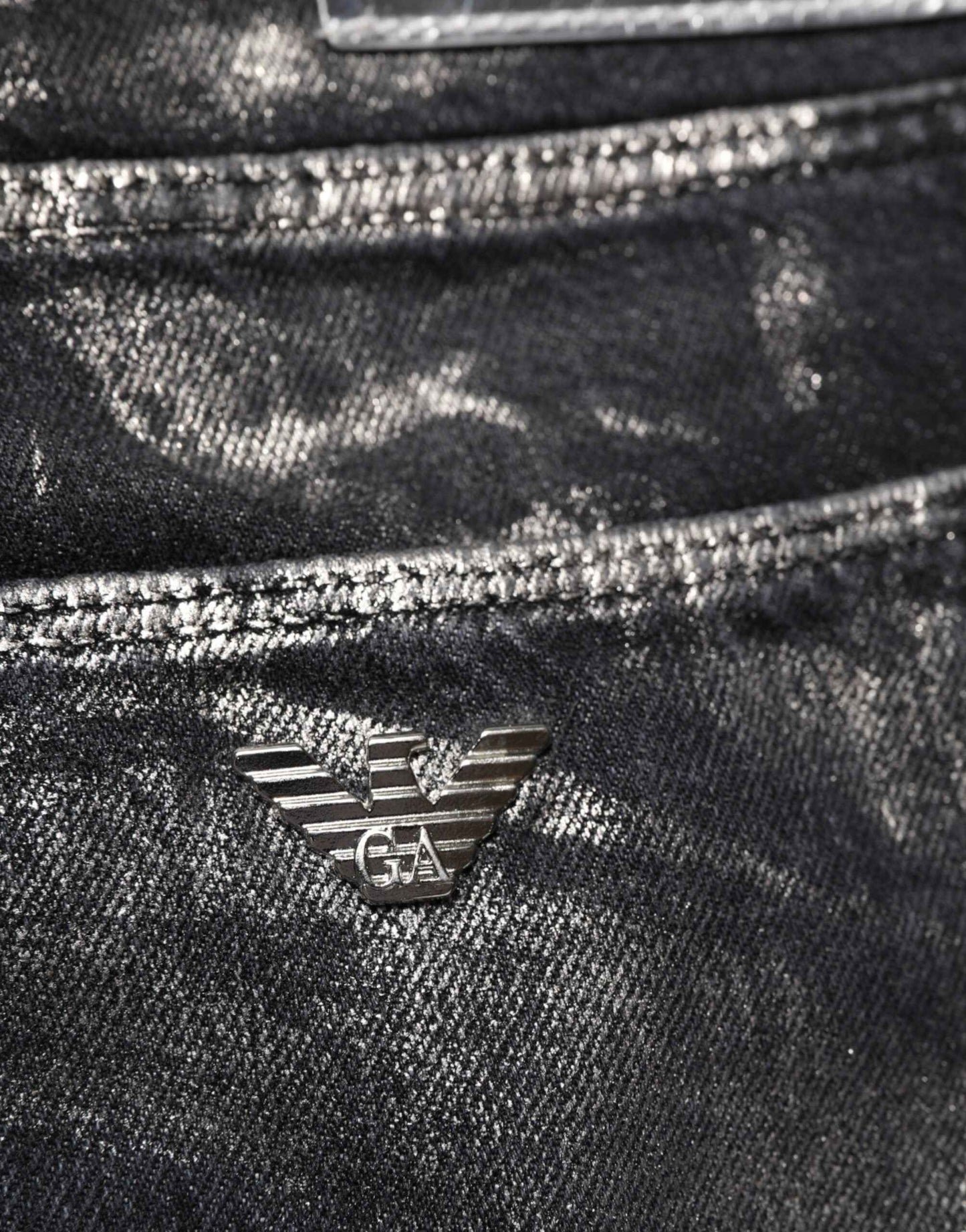 Black Washed Slim Fit Men Denim Trouser Jeans
