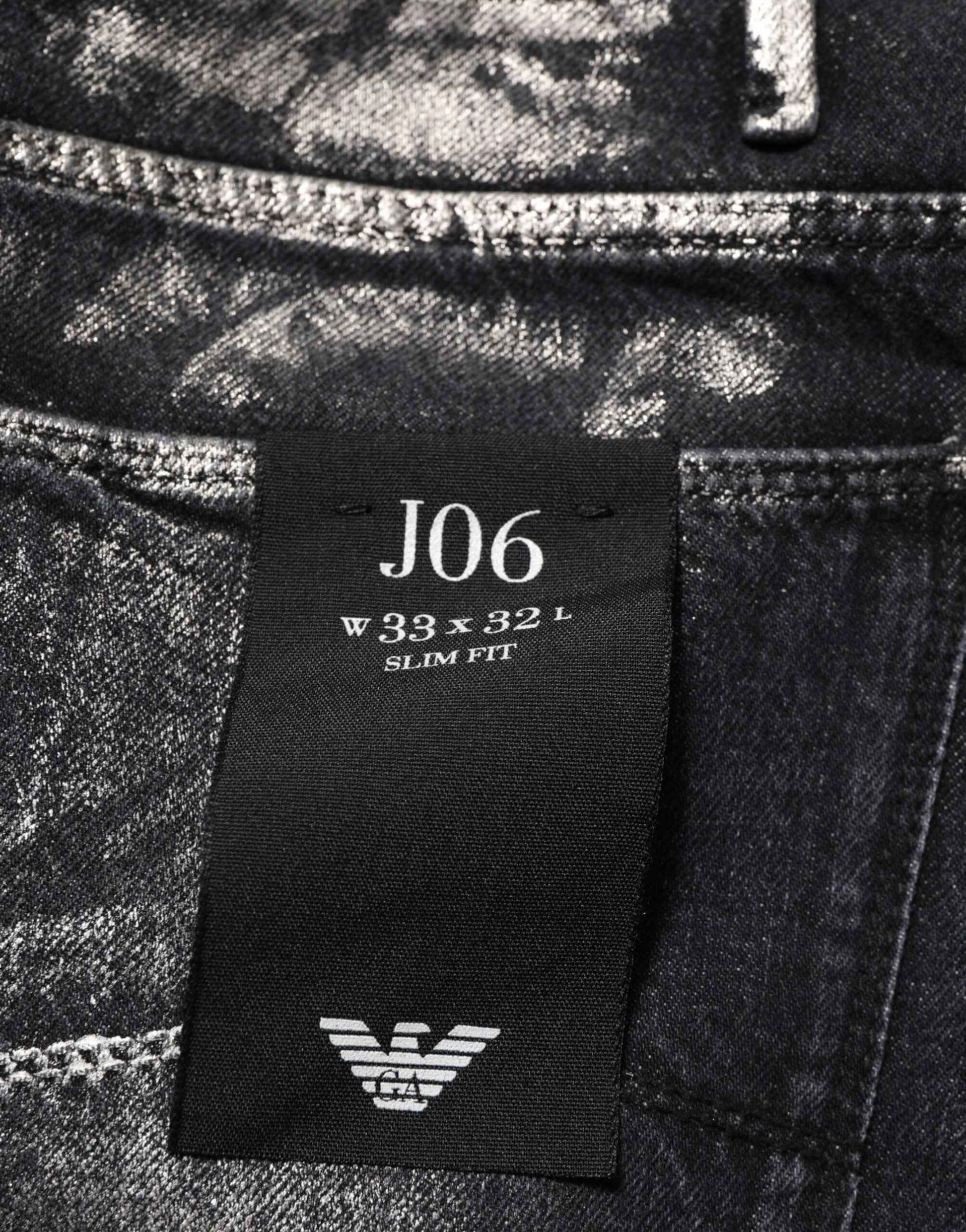 Black Washed Slim Fit Men Denim Trouser Jeans