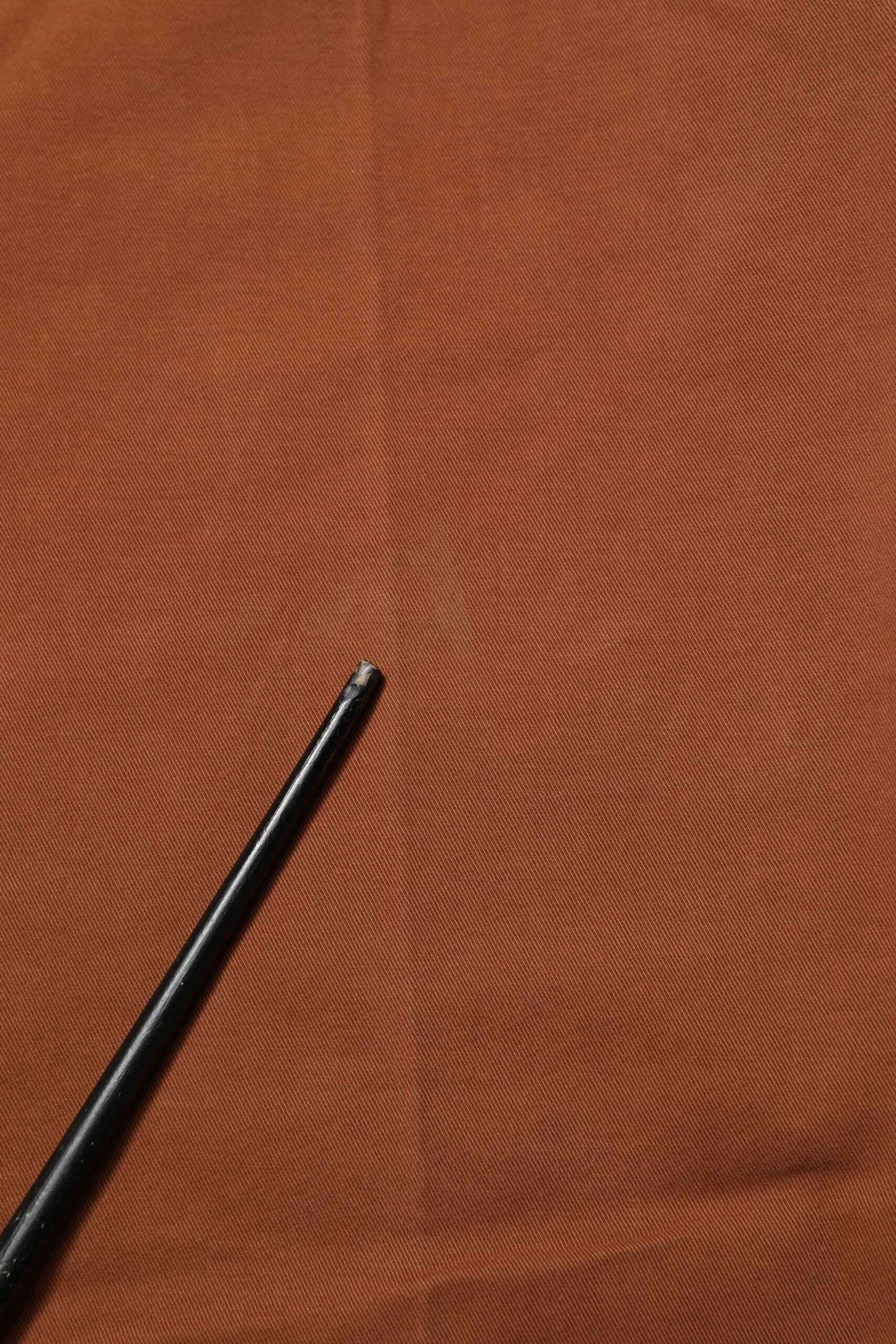 Brown Men Skinny Chino Mid Waist Trouser Pants