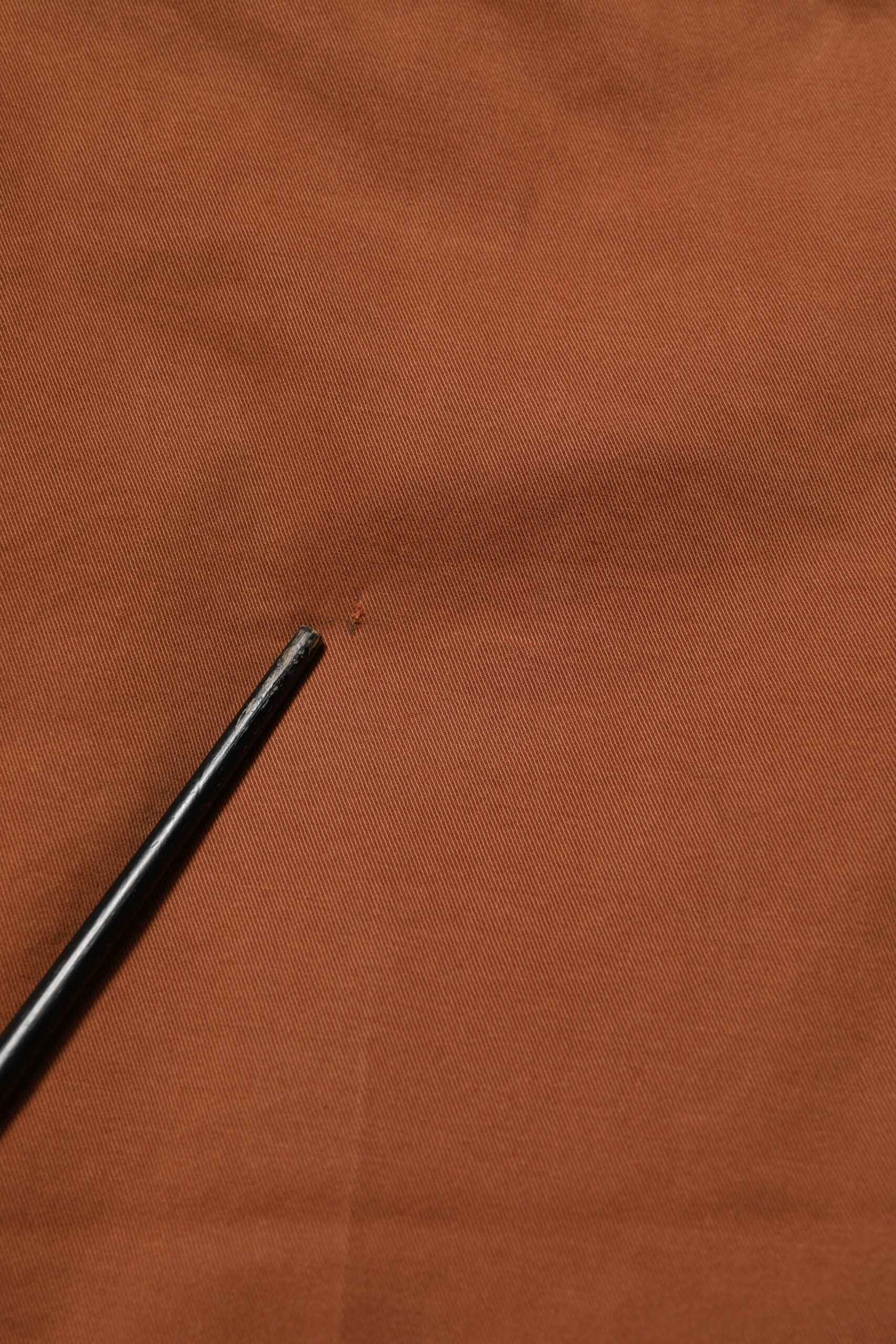 Brown Men Skinny Chino Mid Waist Trouser Pants