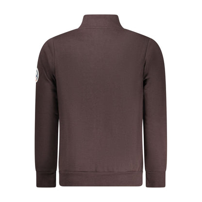 Marrone Cotton Men Sweatshirt