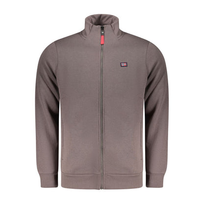 Marrone Cotton Men Sweatshirt