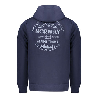 Marrone Cotton Men Sweatshirt