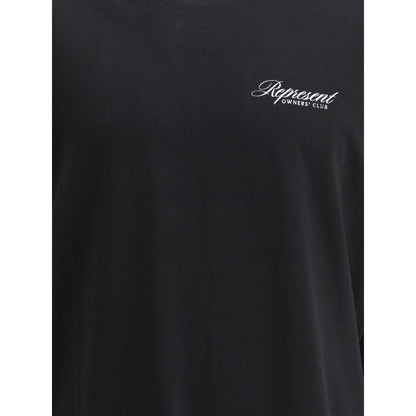 Black Cotton T-Shirt