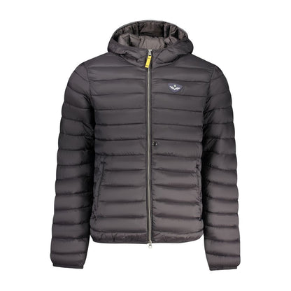 Black Poliammide Men's Jacket