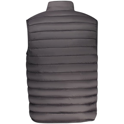 Black Polyamide Men's Jacket