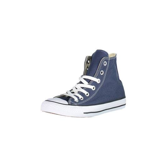 Blue Textile Men Sneaker
