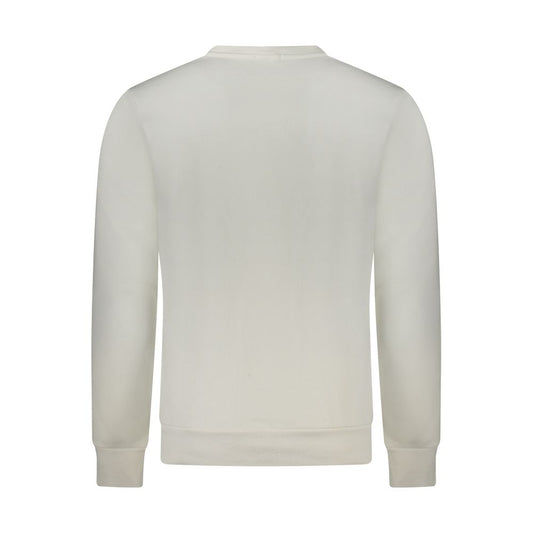 Blue Cotton Men Sweatshirt