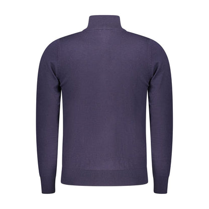 Blu Polyester Men Sweater