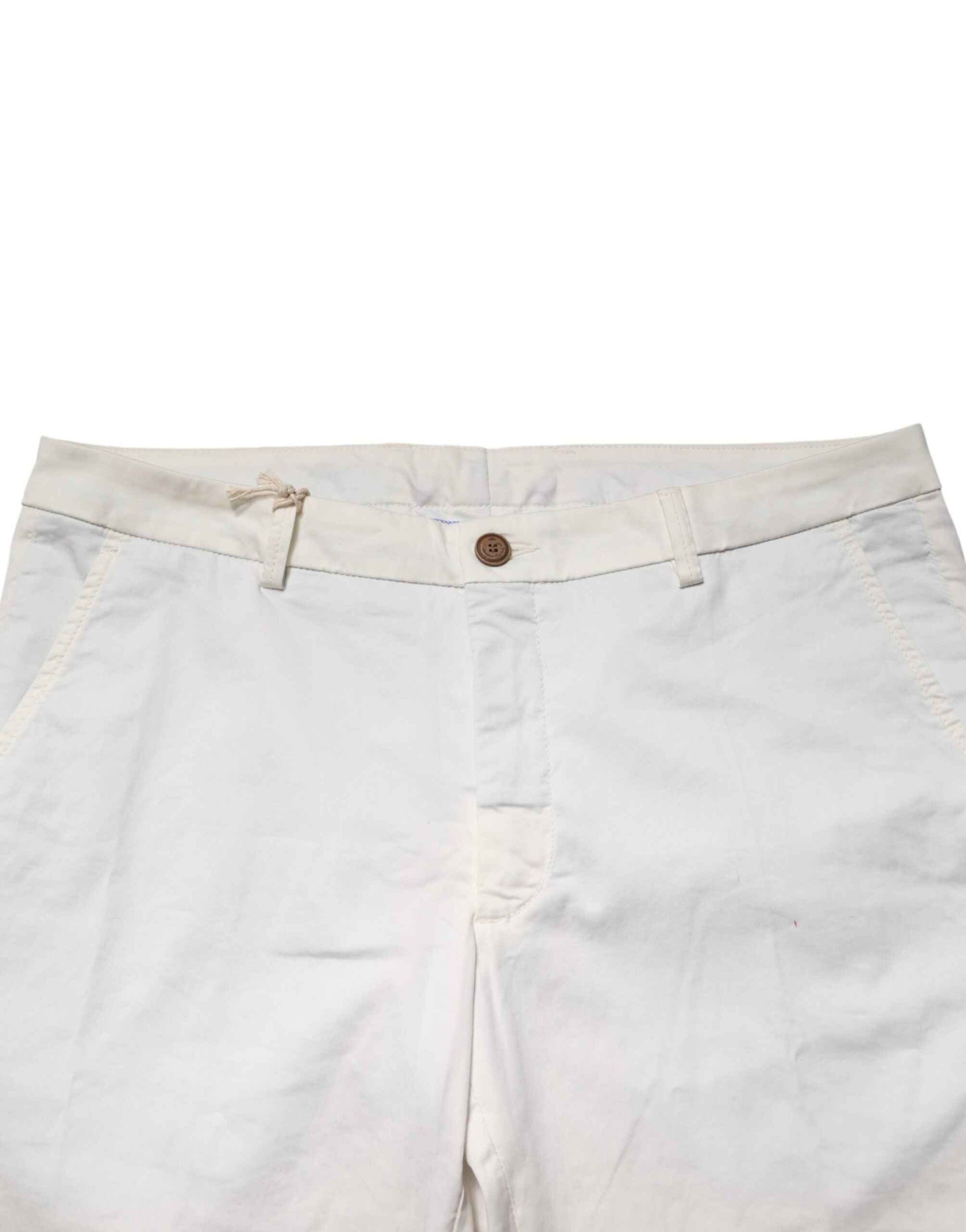 White Tapered Dress Formal Trouser Pants