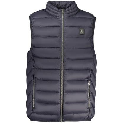 Blu Poliammide Men's Jacket