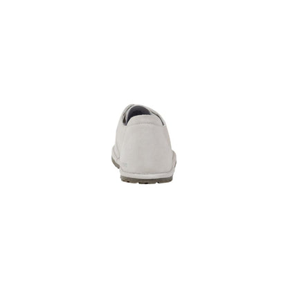 White Leather Slip-On Loafers