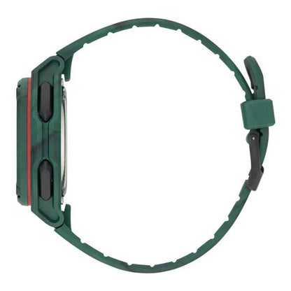 Bicolor Synthetic Digital Watch