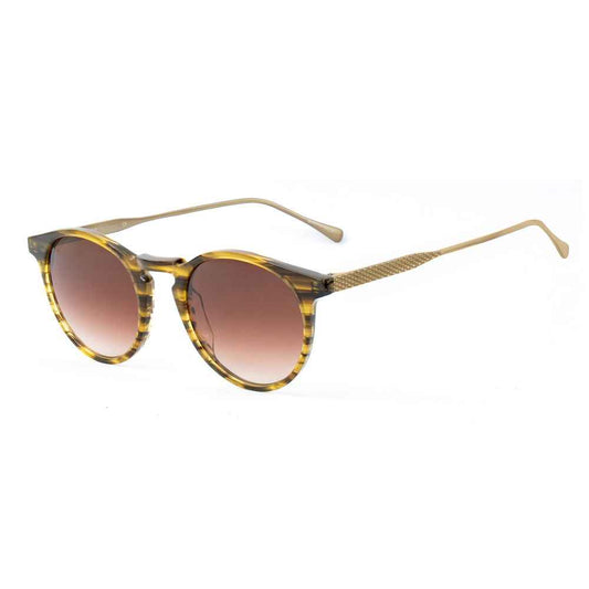 Brown Titanium Sunglasses