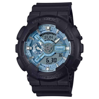 Black Resin Sport Watch