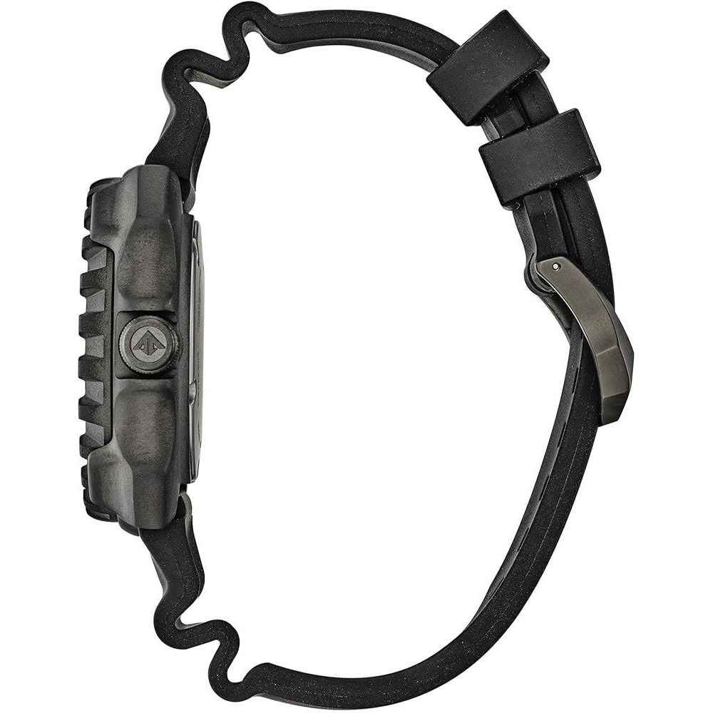 Black Polyethylene Sport Watch