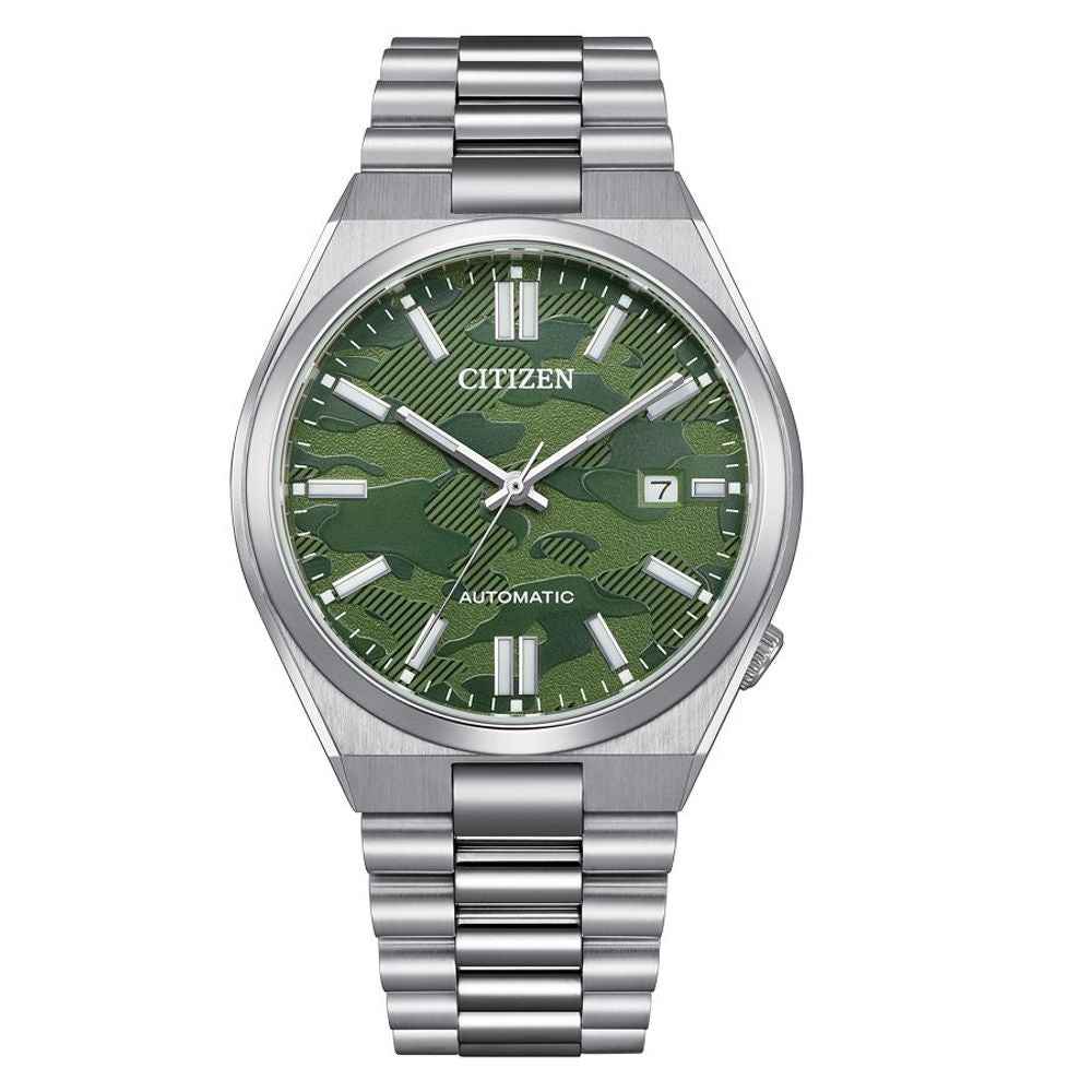 Gray Stainless Steel Dress Watch