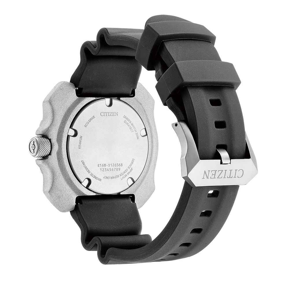 Black Rubber Sport Watch