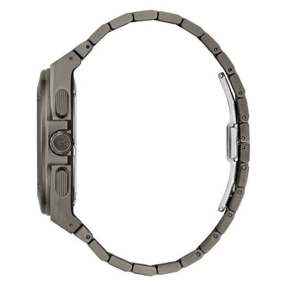 Gray Stainless Steel Dress Watch