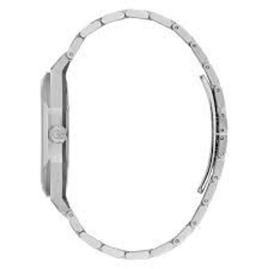Gray Stainless Steel Dress Watch