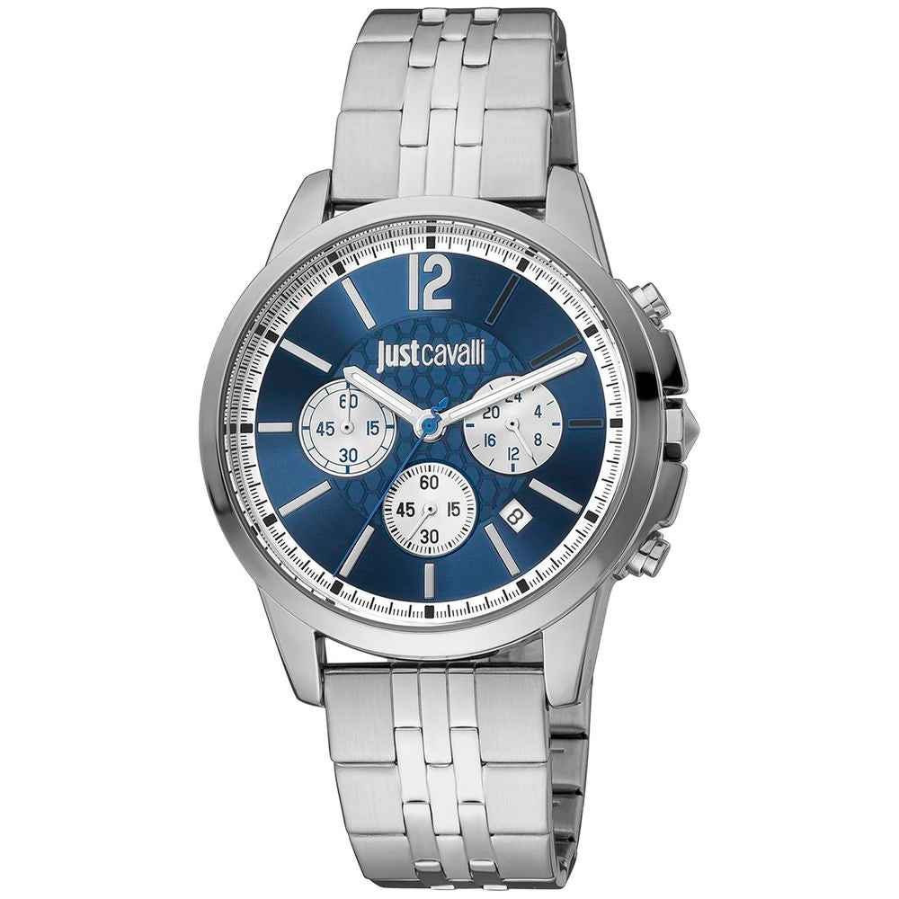 Gray Stainless Steel Bracelet Watch