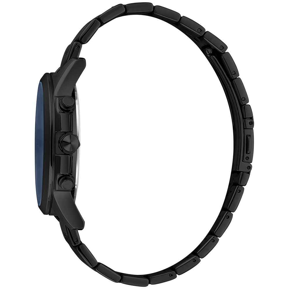 Black Stainless Steel Dress Watch
