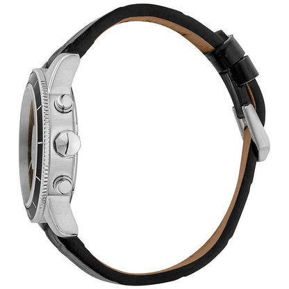 Black Leather Watch