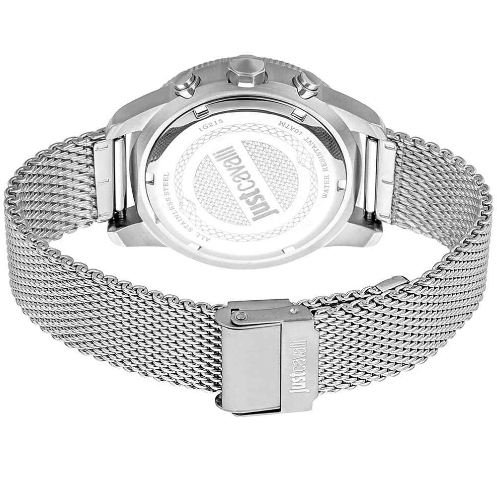 Gray Stainless Steel Bracelet Watch