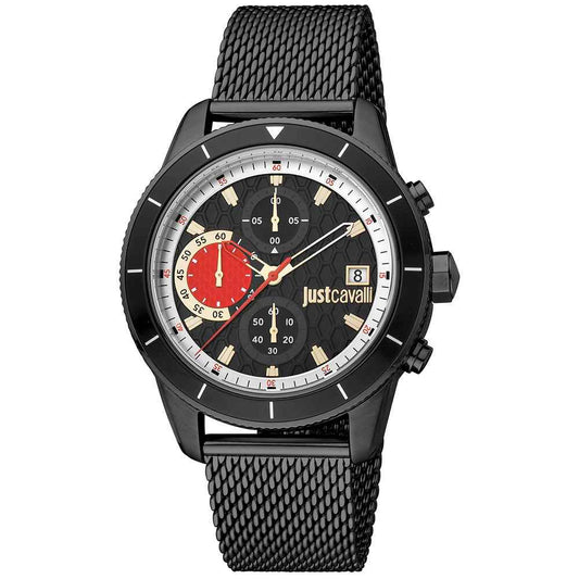 Black Stainless Steel Bracelet Watch