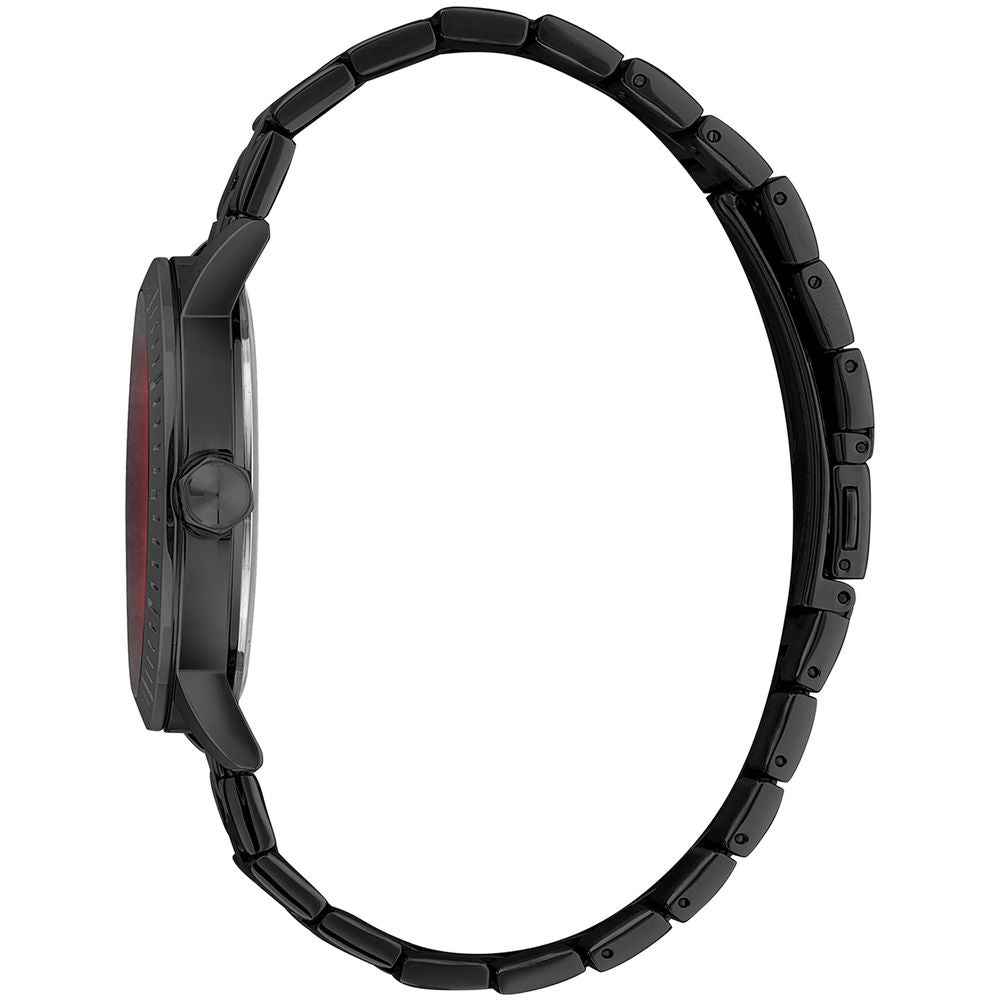 Black Stainless Steel Dress Watch