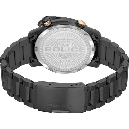 Black Stainless Steel Dress Watch